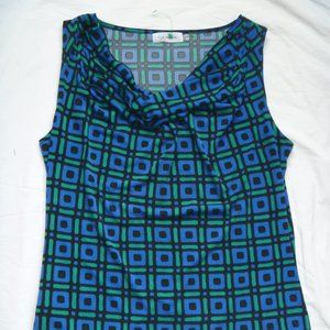 Calvin Klein sz L scoop neck shell